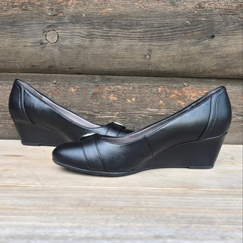 Life Stride Julep Y2K Office Siren Revival  Comfort Wedge Pump 10M